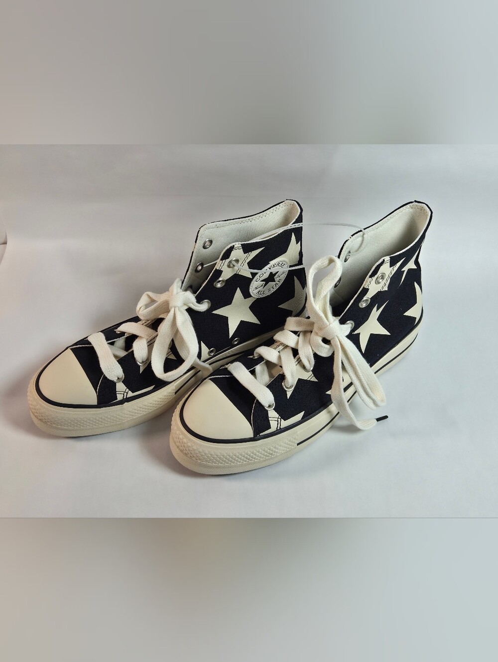 Converse Chuck Taylor All Star High Top Sneakers - Black/White Star